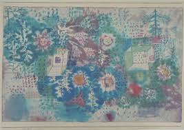 Small Houses In The Garden City Paul Klee Paintings Paul Klee Plant Illustration