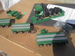 Conrad Mercedes Actros truck Nooteboom trailer heavy lowboy set Kubler