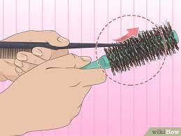The best way to clean a round hair brush with many bristles. 3 Simple Ways To Clean A Round Hair Brush Wikihow