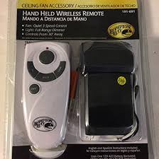 This remote is designed to control up to 16 fans using 16 separate code frequencies up to a range of 30 ft. Hampton Bay Ceiling Fan Remote Control 70830 Check Back Soon Blinq