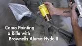 aluma hyde ii enamel camo spray paint rifle pistol guns by