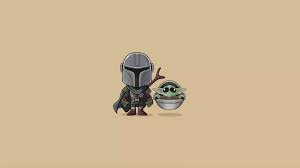 Baby Yoda And Mandalorian Live Wallpaper Yoda Wallpaper Live Wallpapers Cute Laptop Wallpaper