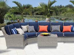 Suncoast Haven Wicker Sectional Set Havenlngeset Patio Furniture Collection Patio Furniture Outdoor Furniture