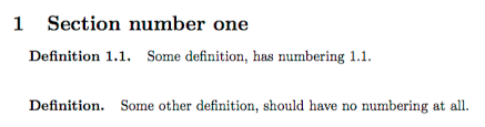 How To Make Custom Definition Command Without Numbering Tex Latex Stack Exchange