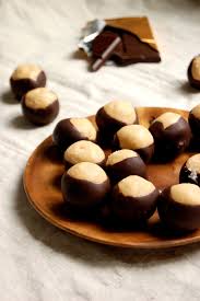 Chocolate Peanut Butter Buckeyes Recipe Buckeyes Recipe Peanut Butter Buckeyes Peanut Butter