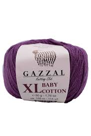 Gazzal / пряжа детская/gazzal baby cotton. Gazzal Baby Cotton Xl El Orgu Ipi 3441