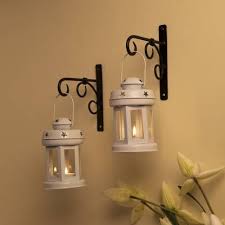 Plants and flowers are not included. Flipkart Smartbuy Wall Star Light Decorative Metal Lantern Indoor Outdoor Hanging Lantern Set Of 2 Designer Candle Tealight Holder With Wall Hook White White Metal Hanging Lantern Price In India Buy Flipkart