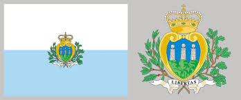 The coat of arms of san marino is placed in the center of the san marino flag.the blue stripe symbolizes the sky and. Flag Of San Marino Wallpapers Misc Hq Flag Of San Marino Pictures 4k Wallpapers 2019
