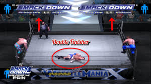 Double Finisher Trick Wwe Sd Hctp 2003 Youtube