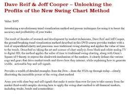Details About Dave Reif Jeff Cooper Unlocking The Profits Of The New Swing Chart Method