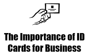 Business card template for spa resort. The Importance Of Id Cards For Business Evergreen Id Systems