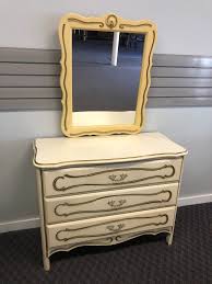 Check out our painted furniture selection for the very best in unique or custom, handmade pieces from our dressers & armoires shops. Home Living Furniture Sold Vintage White And Gold Dresser