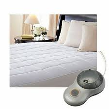 Advertisement Sunbeam Premium Quilted Cotton Heated Electric Mattress Pad Twin Size In 2020 Electric Mattress Pad Heated Mattress Pad Mattress