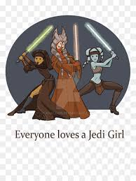 For a portion of the war, the jedi order decided that it was too dangerous for jedi initiates to travel to ilum to build their lightsabers, so shipments of lightsaber crystals were delivered to the jedi. Shaak Ti Luminara Unduli Aayla Secura Ahsoka Tano Battle Of Geonosis Aayla Secura Mammal Cartoon Fictional Character Png Pngwing