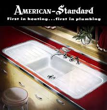 Choosing a toilet choosing a bathroom sink choosing a massage tub. 1949 It S Standard And American Kitchen Sink Remodel American Standard Sinks Retro Kitchen