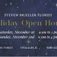 Steven Mueller Florist Annual Holiday Open House event image