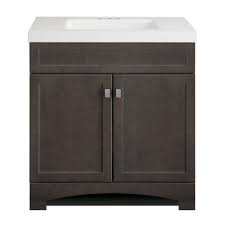 A wide variety of 30 inch bathroom vanity combo options are available to you, such as graphic design, others, and total solution for projects. Continental Cabinets Cbcm18f30 30 1 2 X 18 3 4 X 35 1 2 Inch Grey Davison 2 Door Bathroom Vanity Combo At Sutherlands