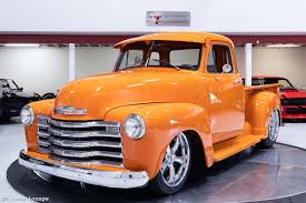 Image result for Orange 1952 Truck