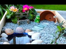 Grab a pot, some small plants, moss sheet, a bird houses and a toy fairy or princess and this lovely fairy garden would be instant ready without costing you much. How To Make Your Own Fairy Garden Youtube
