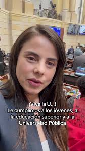 El #PactoHistórico y el gobierno del presidente #Petro le cumplió a los  jóvenes, a la #educación superior y a la #universidad pública. Derrotamos  al Centro Democrático.