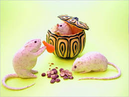 Mice Not Sure What Foods Used Here Food Sculpture Food Artwork Food Art