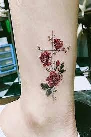Inspiring rose vine tattoo design: 45 Inspiring Rose Tattoo Ideas You Can Almost Smell Inspirationfeed