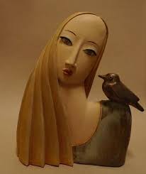 Weisse Frau Buste Von Margit Hohenberger Sculpture Clay 3d Art Sculpture Sculpture Art