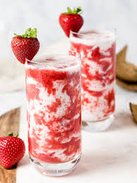 Homemade Korean Strawberry Milk Recipe Strawberry Drinks Strawberry Milk Korean Drinks Recipe