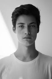 Image About Boy In Gabriel Daum By Stellen On We Heart It Black And White Portraits Soft Black Hair Drawing People Faces
