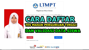 Untuk tahun 2020 bagi yang ingin mendaftar snmptn, utbk, dan sbmptn diwajibkan untuk memiliki akun di ltmpt. Tutorial Cara Daftar Ltmpt Ac Id Dan Validasi Data Siswa Lembaga Tes Masuk Perguruan Tinggi Ltmpt Youtube
