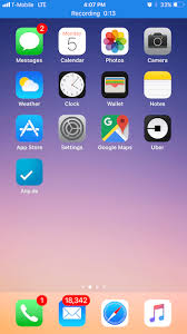 Record Your Iphone Screen On Ios 11 Iphone Screen Iphone Organization Organize Phone Apps