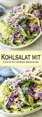 Gesunde Kohlsalat Coleslaw Rezept Mit Tahin Zitronen Dressing Schnell Gemachte Beilage Die Glutenfrei Und Vega Veganer Krautsalat Coleslaw Rezept Kohlsalat