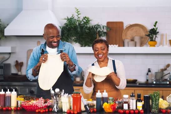 Spent some time in the kitchen with @quintab , and let's just say… I took my job very seriously. Good company, good laughs, great slice. Watch the making of a damn good
