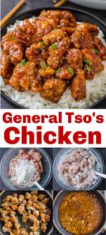 General Tso S Chicken Chinese Chicken Chicken Dinner Recipes General Chicken Recipe Health Dinner Recipes