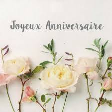 Joyeux anniversaire