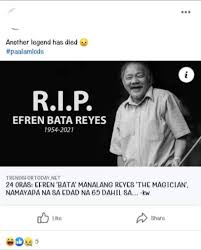 See full bio » discover the latest discussions, news, rumors & gossip about efren 'bata' reyes below. Vagya55vew R M