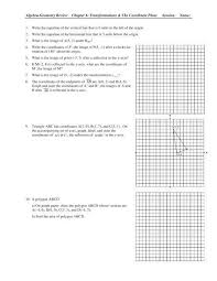 Geometry Transformation Composition Worksheet Answers Chapter 6 Transformations The Coordinate Plane In 2020 Worksheet Template Worksheets Math Worksheets 4 Kids