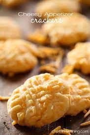 Cheesy Appetizer Crackers Chef In Training Cheesy Appetizer Recipes Recipes Appetizers And Snacks