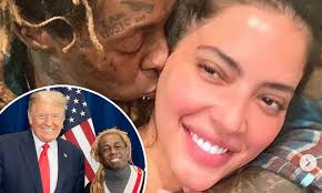 Lil wayne released tha carter ii in 2005, which was met with praise from both fans and critics. Lil Wayne Dumped By Model Denise Bidot Due To Trump Endorsement Daily Mail Online