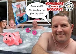 WE ARE CELEBRATING HERE AT THE WORLD FAMOUS YORKSHIRE ROSE. The news that  you have all been waiting for...2025 holiday brochure has been proofed and  is now in the hands of the