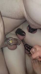 Chastity: ALPHA COMING ON FOUR LOCKED CLITS - ThisVid.com