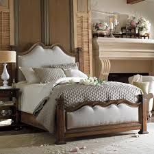 Stanley Furniture British Colonial Bed Upholstered Bedroom Set Upholstered Beds Home