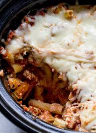 Slow Cooker Baked Ziti Six Sisters Stuff Recipe Baked Ziti Slow Cooker Baking Slow Cooker Baked Ziti