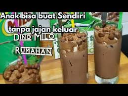 Membuat Dino Milo Hits Ala Mcdonald Favorite Anak Anak Youtube Food Recipes Mcdonald