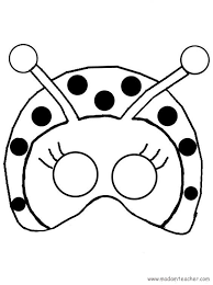 Animal Mask For Children Boyama Kagidi Maskeler Desenler