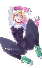 spider-gwen and gwen stacy (marvel and 4 more) drawn by hot_vr | Danbooru