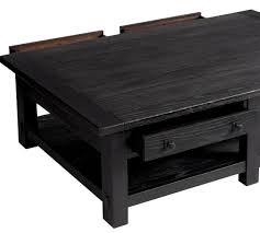 Benchwright rectangular wood coffee table with drawers, seadrift, 54l. Benchwright 60 Rectangular Coffee Table Pottery Barn