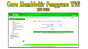 Check spelling or type a new query. Cara Merubah Atau Mengganti Password Wifi Zte F609 Youtube