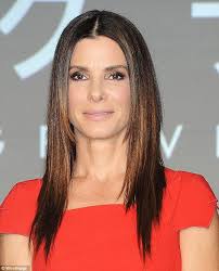 Stunning Sandra Bullock in Red Dress