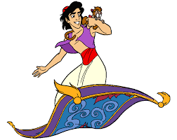 Aladdin And Abu And The Magic Carpet Disney Dibujos